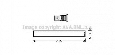 AVA QUALITY COOLING tod416 -  Осушитель, кондиционер